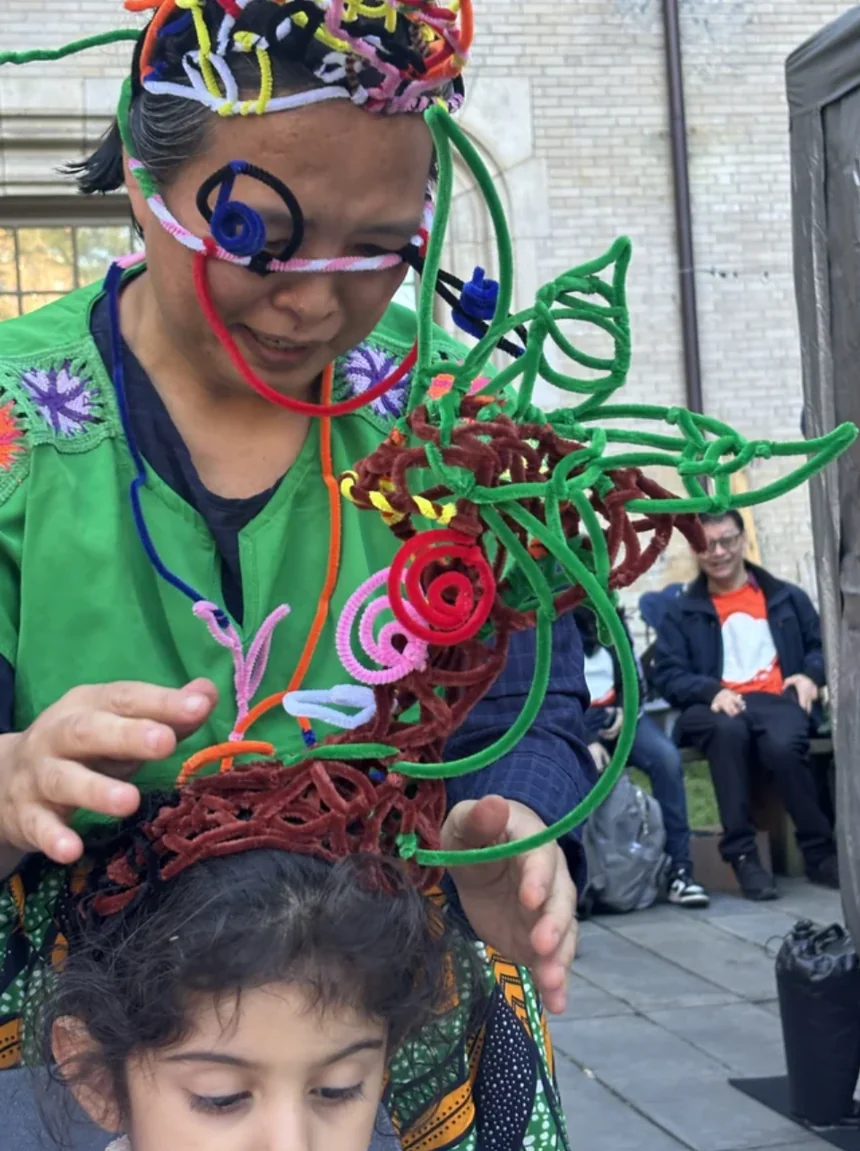 Pipe cleaner art and letter to future self